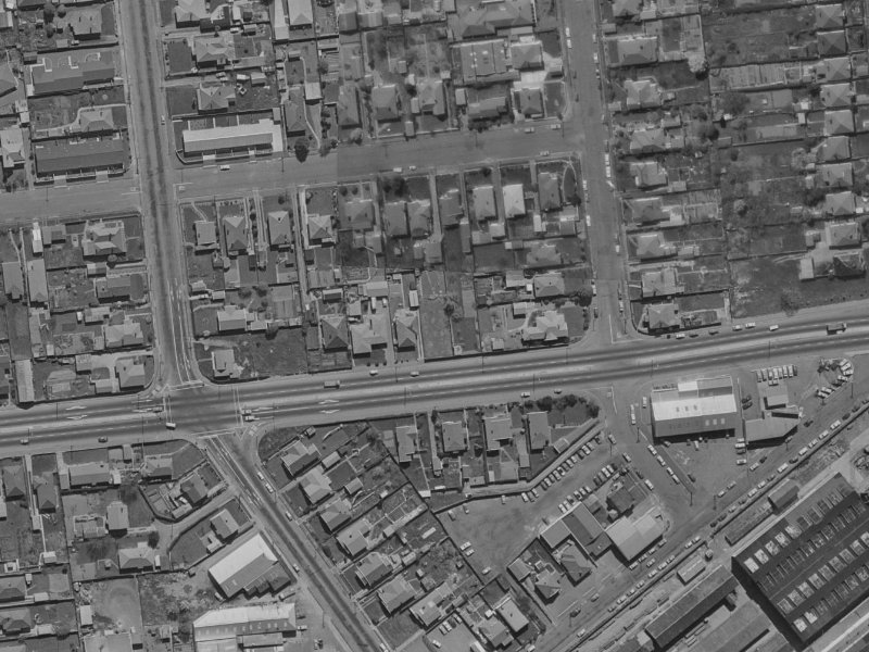 80B Blenheim Road from the air, 1970-1974