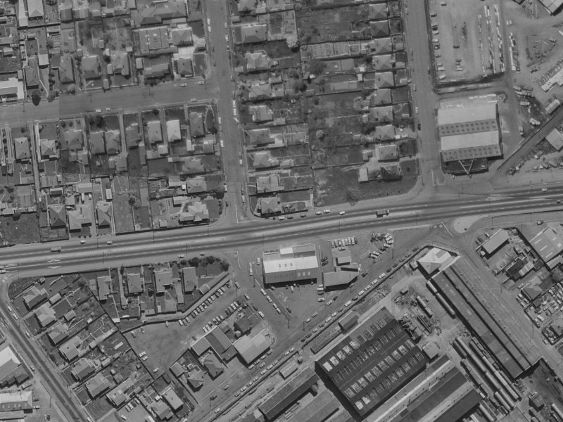70 Blenheim Road from the air, 1970-1974