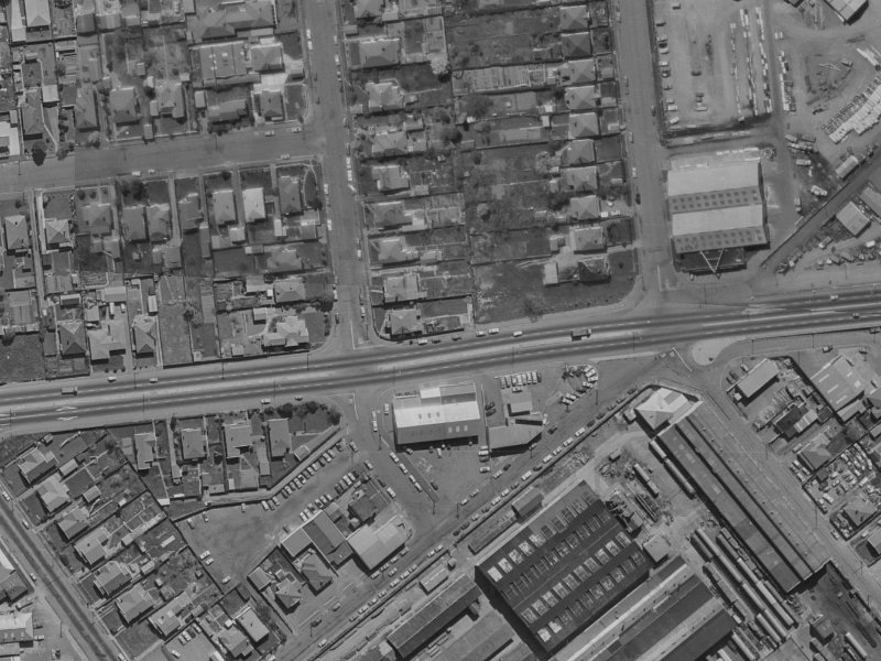 70 Blenheim Road from the air, 1970-1974