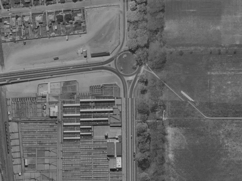 44 Deans Avenue from the air, 1970-1974
