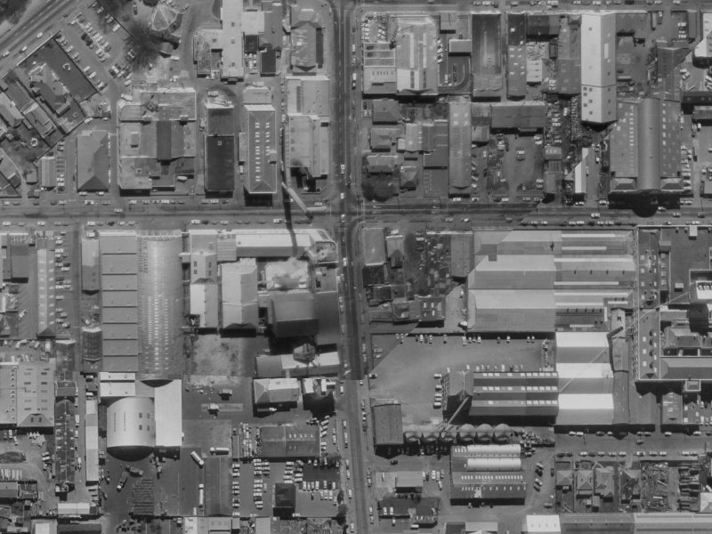 246 Antigua Street from the air, 1970-1974
