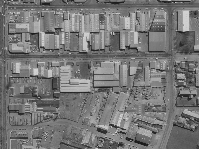58 Fitzgerald Avenue from the air, 1970-1974