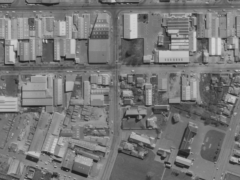 50 Phillips Street from the air, 1970-1974