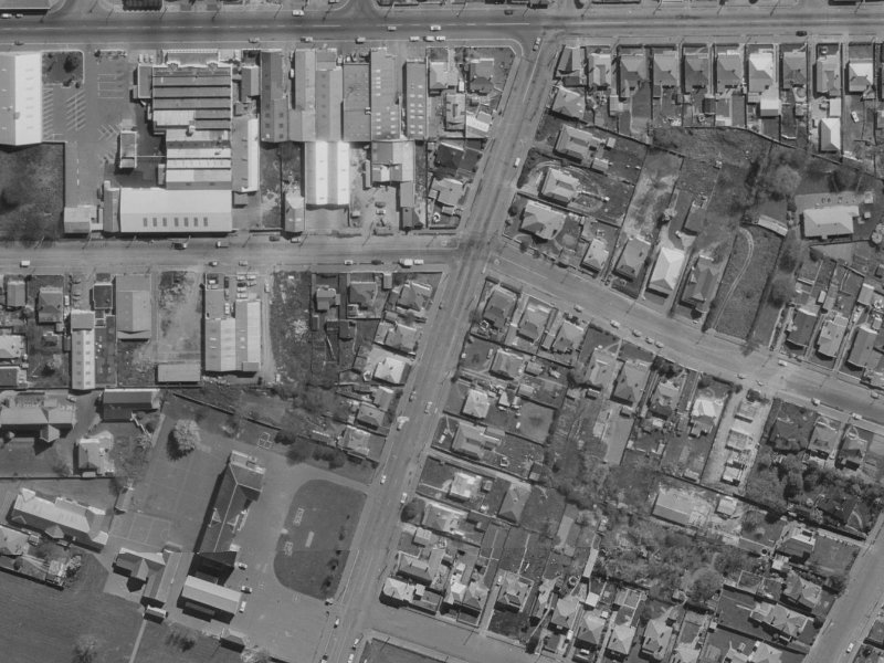 54 Nursery Road from the air, 1970-1974