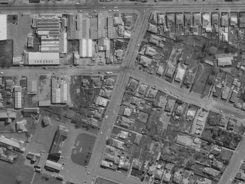 62 Nursery Road from the air, 1970-1974