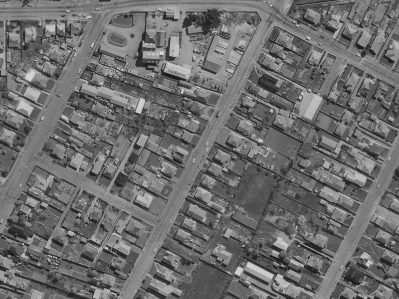 91A Olliviers Road from the air, 1970-1974