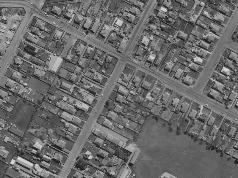 120 Bordesley Street from the air, 1970-1974