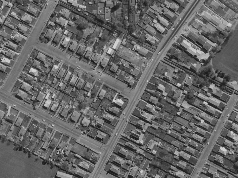 28 Newcastle Street from the air, 1970-1974