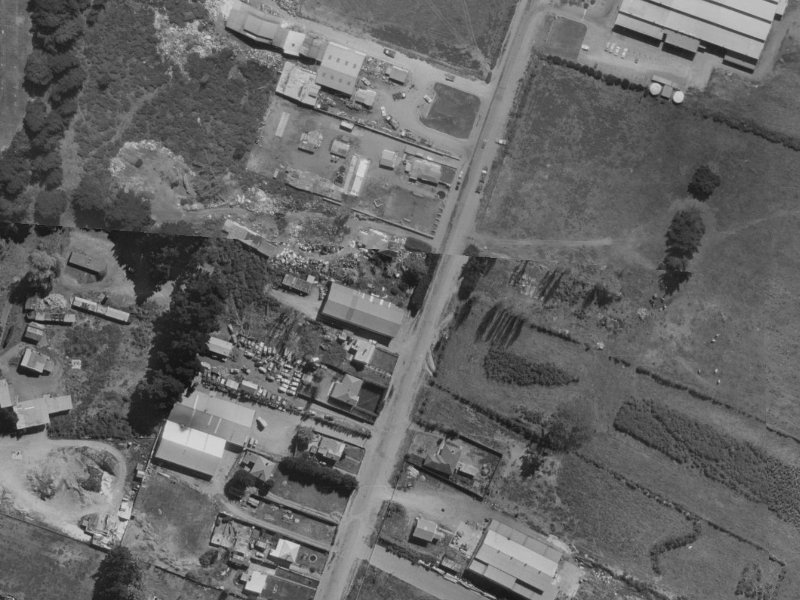 147 Maces Road from the air, 1970-1974