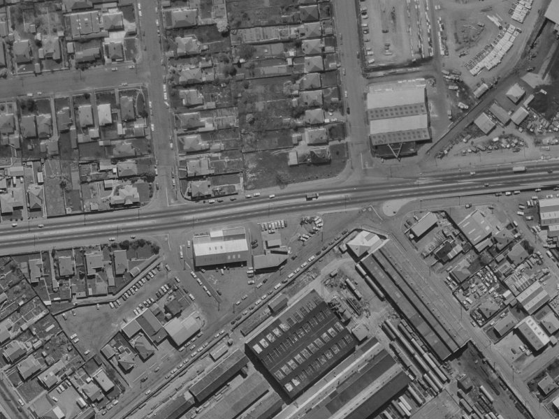 62R Blenheim Road from the air, 1970-1974
