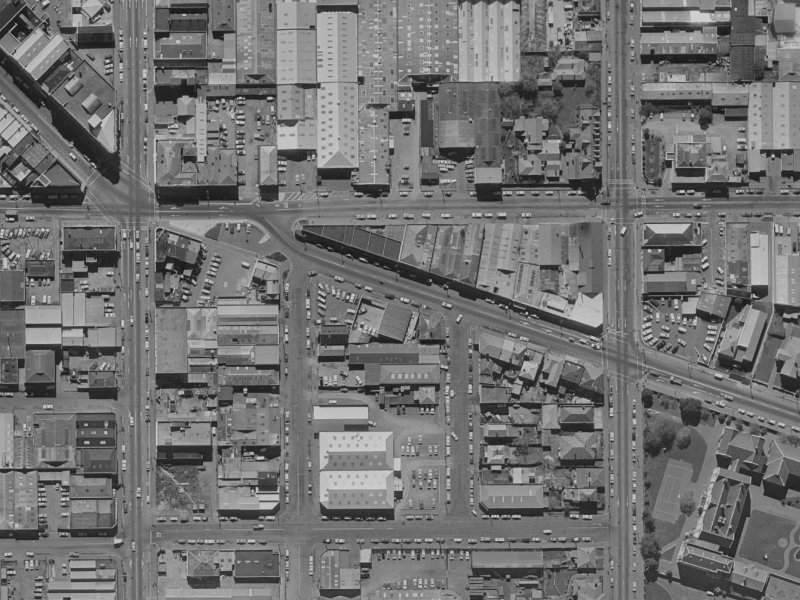 6 Ferry Road from the air, 1970-1974