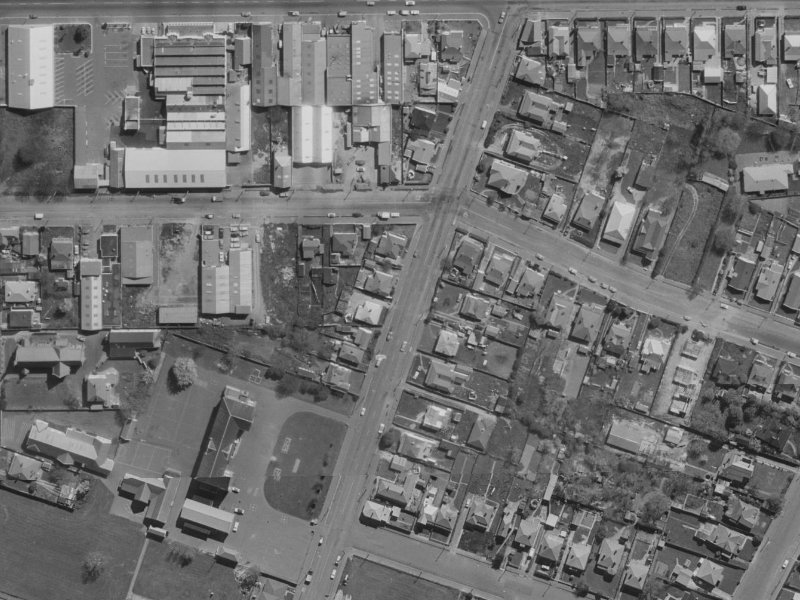 61 Nursery Road from the air, 1970-1974