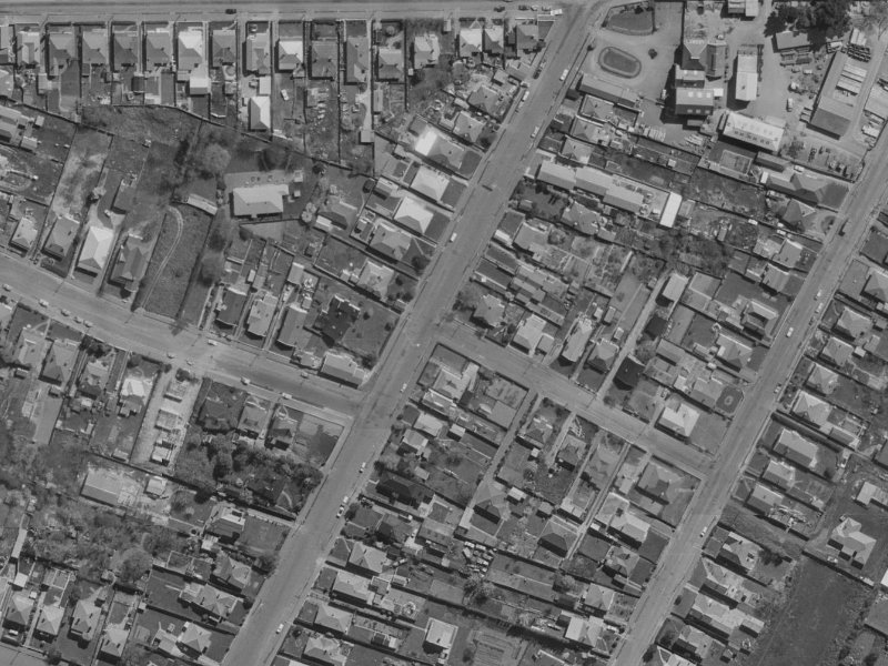 3 Inglis Street from the air, 1970-1974