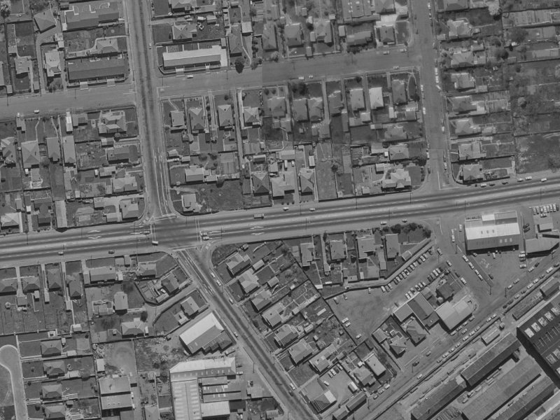 84 Blenheim Road from the air, 1970-1974