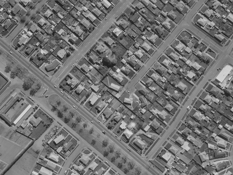 3 Digby Place from the air, 1970-1974