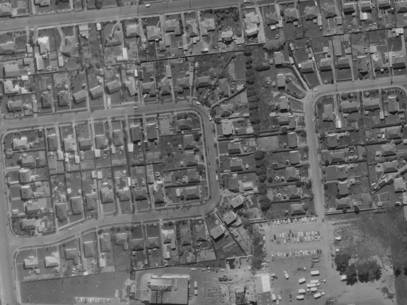 22 Hillary Crescent from the air, 1970-1974