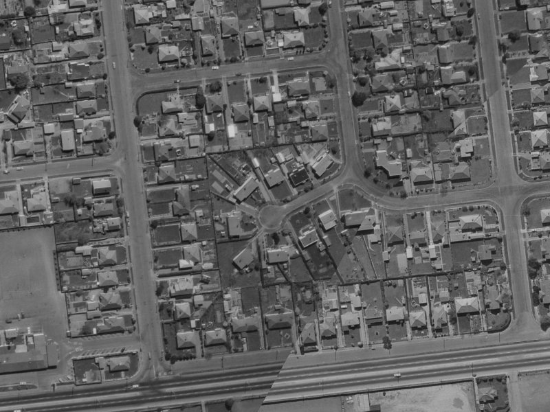 6 Tonga Place from the air, 1970-1974