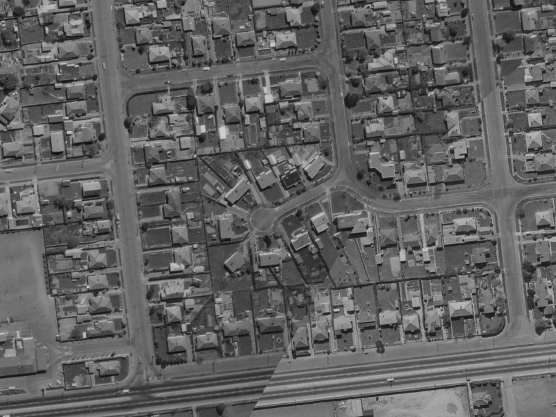 8 Tonga Place from the air, 1970-1974