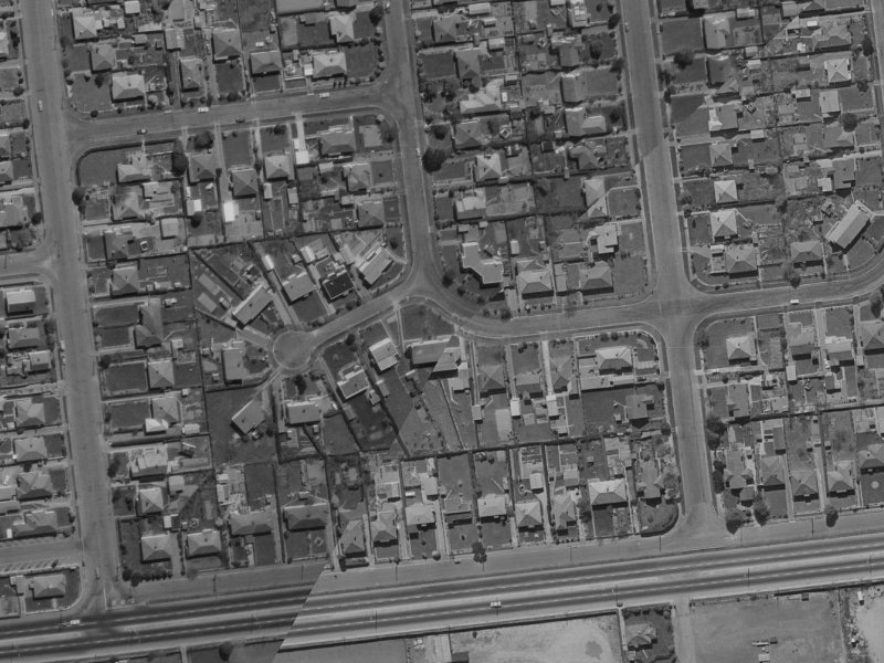 50A Centennial Avenue from the air, 1970-1974