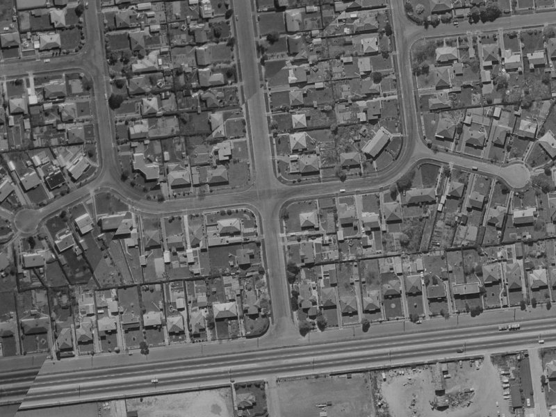 6-10 Tika Street from the air, 1970-1974