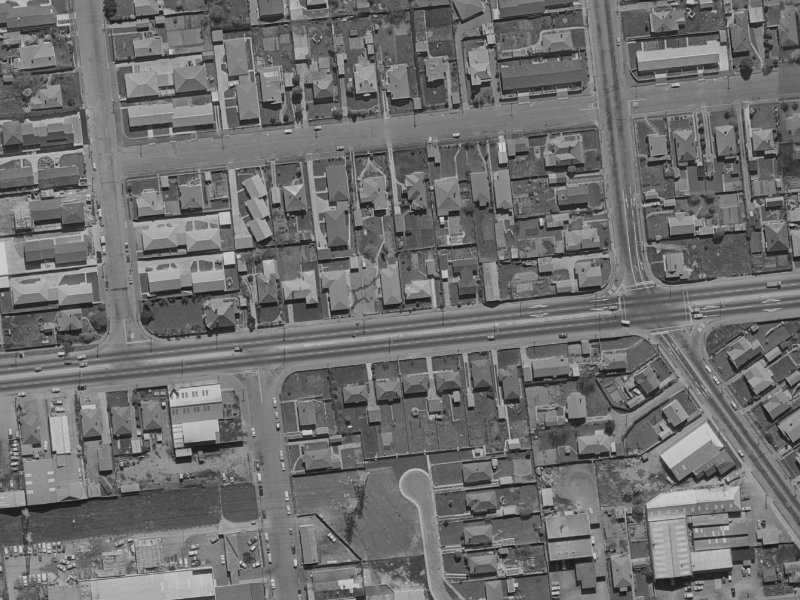 108 Blenheim Road from the air, 1970-1974