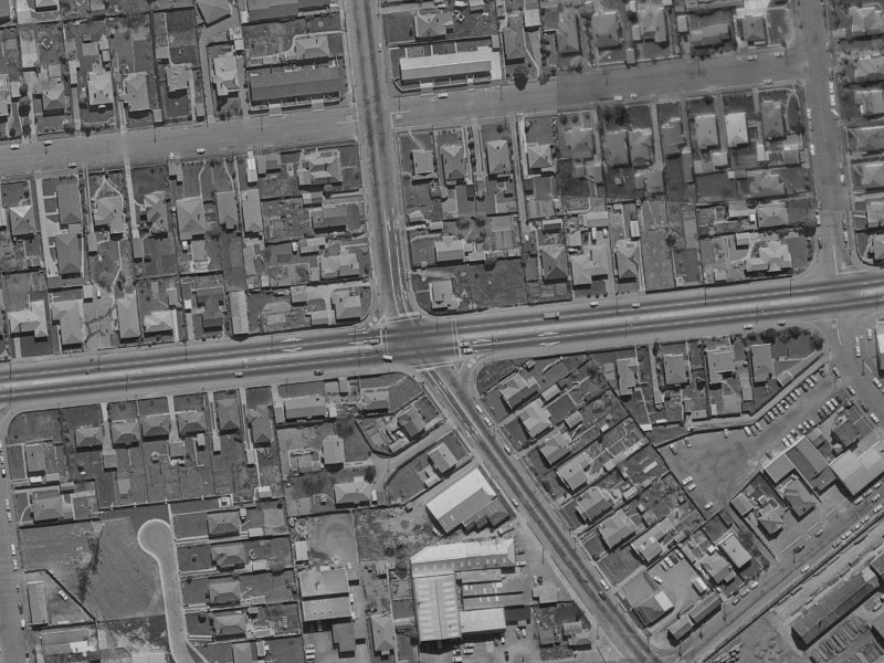 116 Clarence Street from the air, 1970-1974