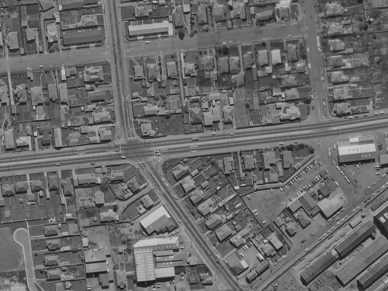 89 Blenheim Road from the air, 1970-1974