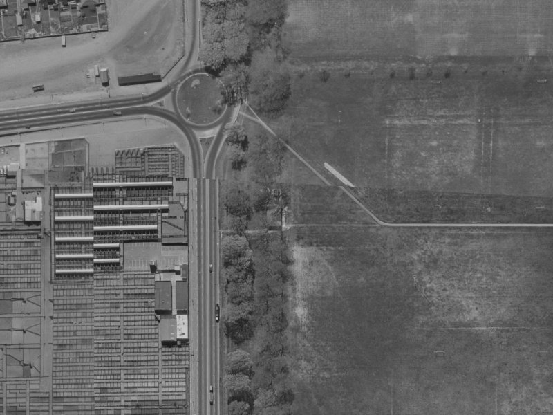 36 Deans Avenue from the air, 1970-1974
