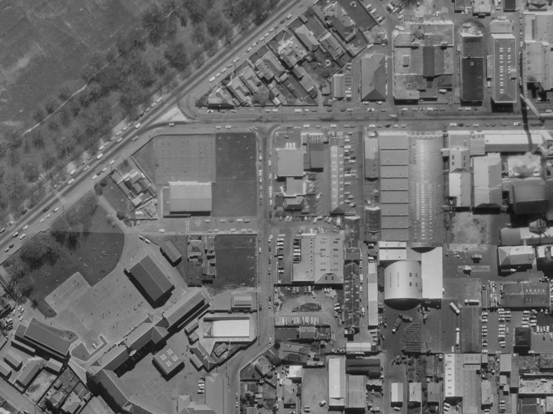64 Stewart Street from the air, 1970-1974