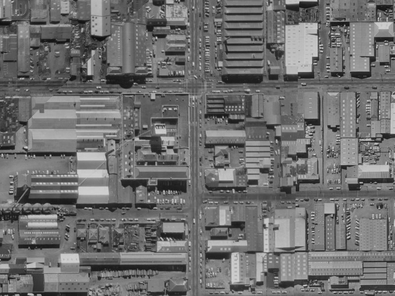 202 Montreal Street from the air, 1970-1974
