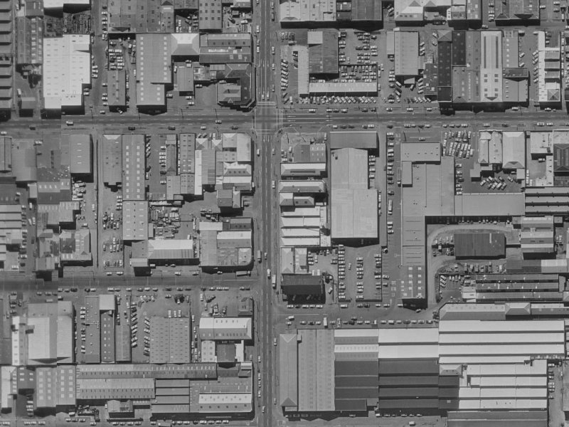 186 Durham Street South from the air, 1970-1974