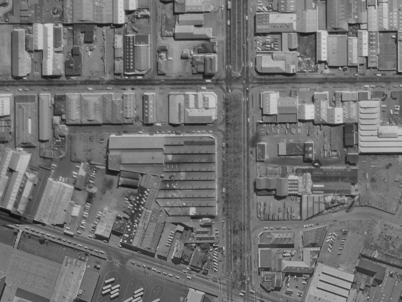 45 Fitzgerald Avenue from the air, 1970-1974