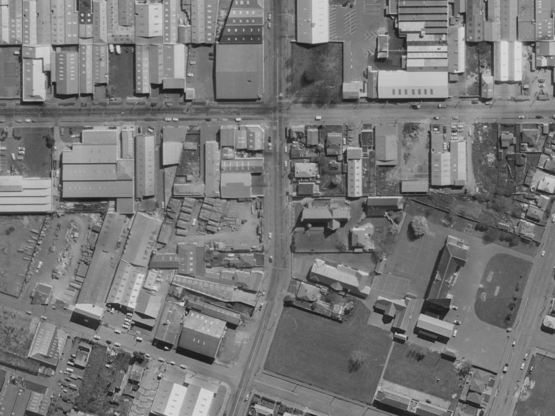 45 Phillips Street from the air, 1970-1974