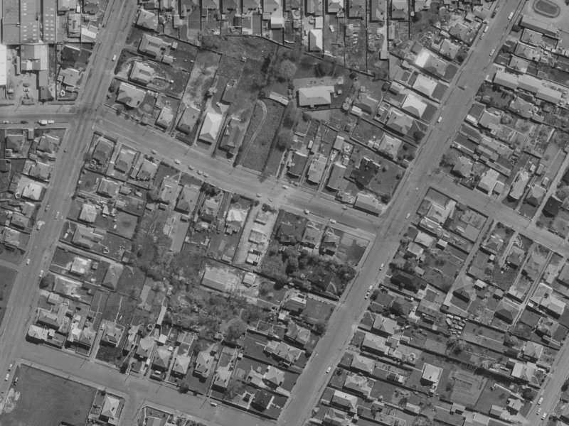 1/512 St Asaph Street from the air, 1970-1974