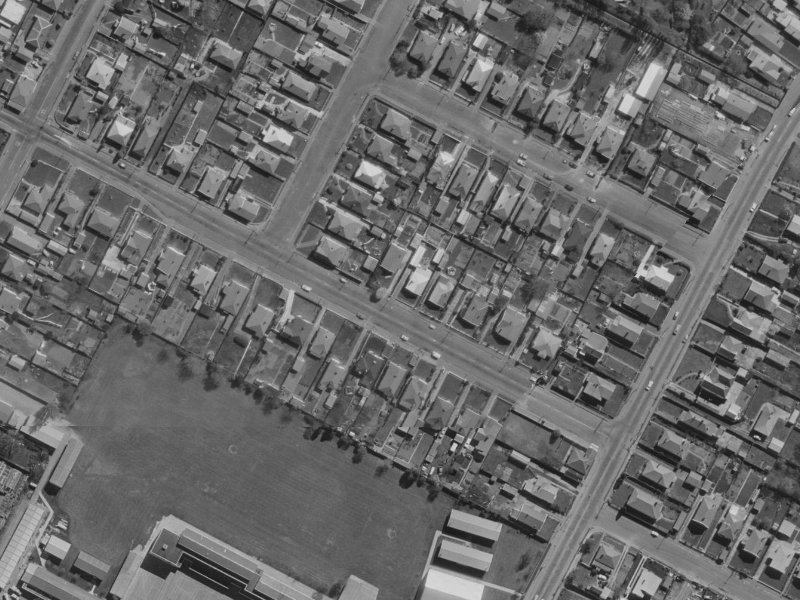 65 Harrow Street from the air, 1970-1974