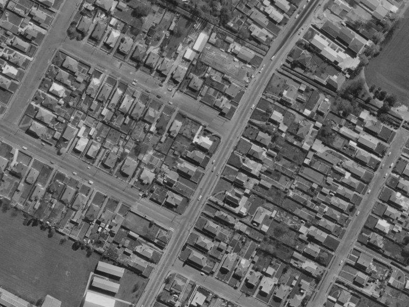 141 Aldwins Road from the air, 1970-1974