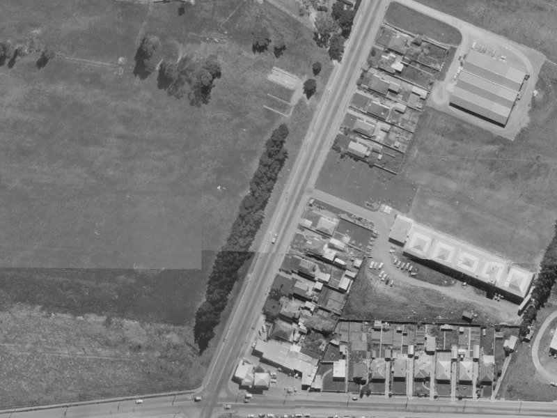 65 Carmen Road from the air, 1970-1974