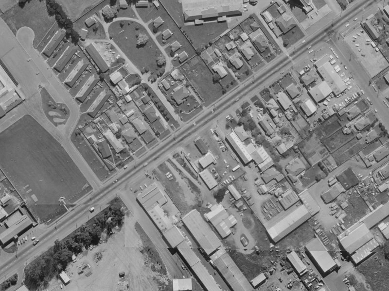 119 Main South Road from the air, 1970-1974