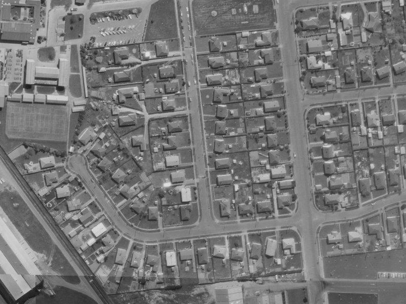 8A Vicki Street from the air, 1970-1974