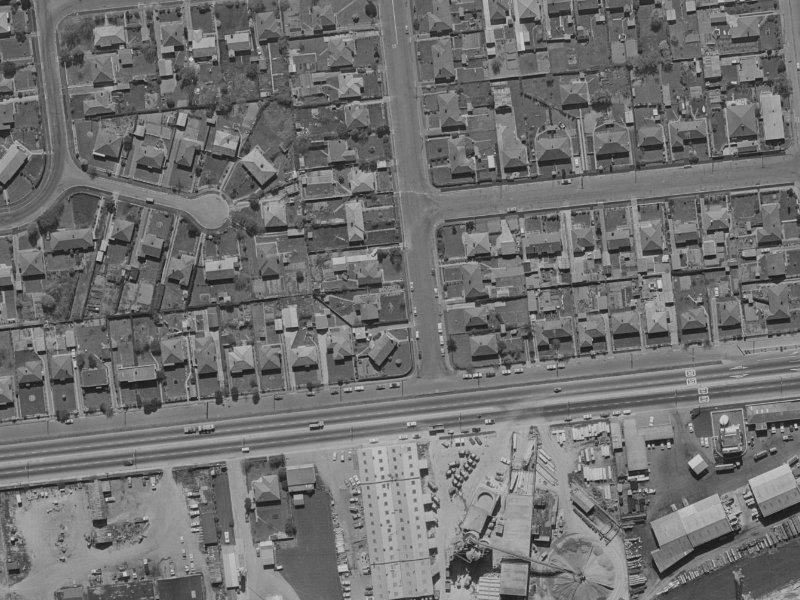 33 Wainui Street from the air, 1970-1974