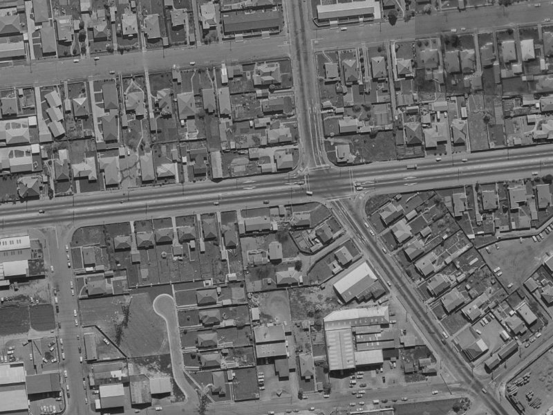 101 Blenheim Road from the air, 1970-1974