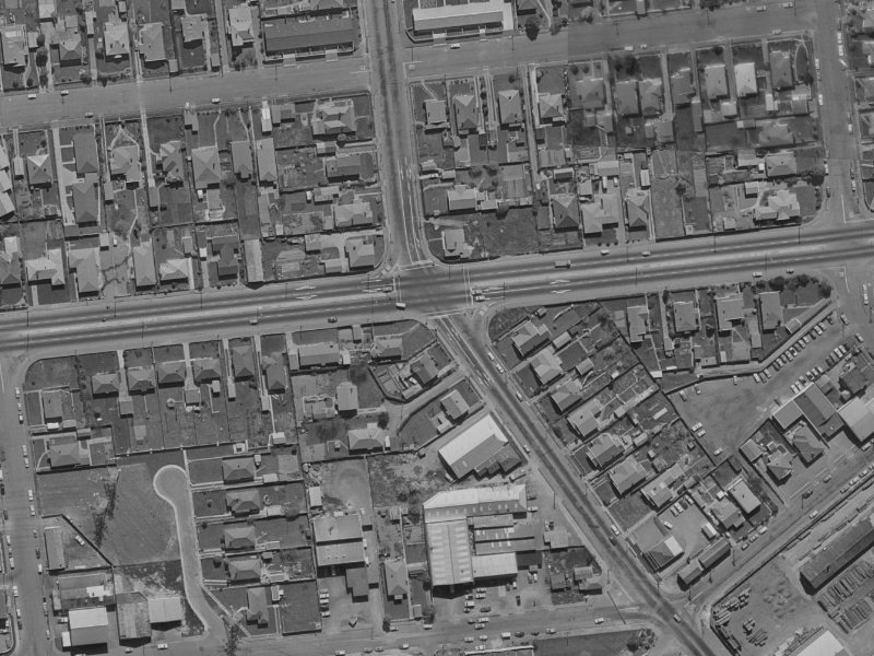 103 Clarence Street from the air, 1970-1974