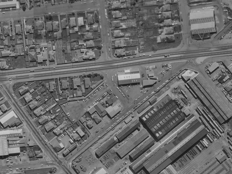 Picton Avenue from the air, 1970-1974