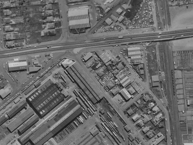 8 Blenheim Road from the air, 1970-1974