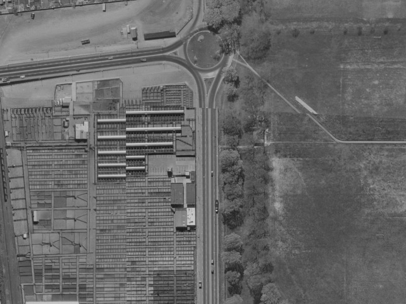 35 Deans Avenue from the air, 1970-1974