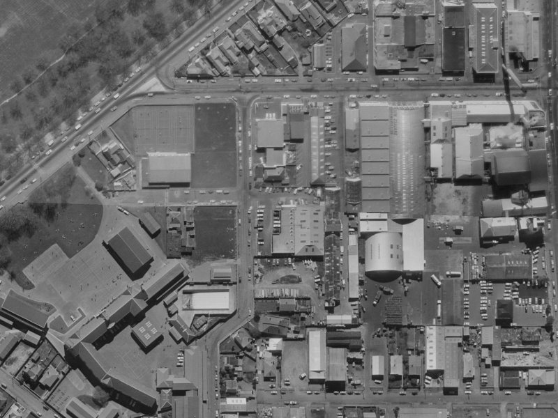 52 Stewart Street from the air, 1970-1974
