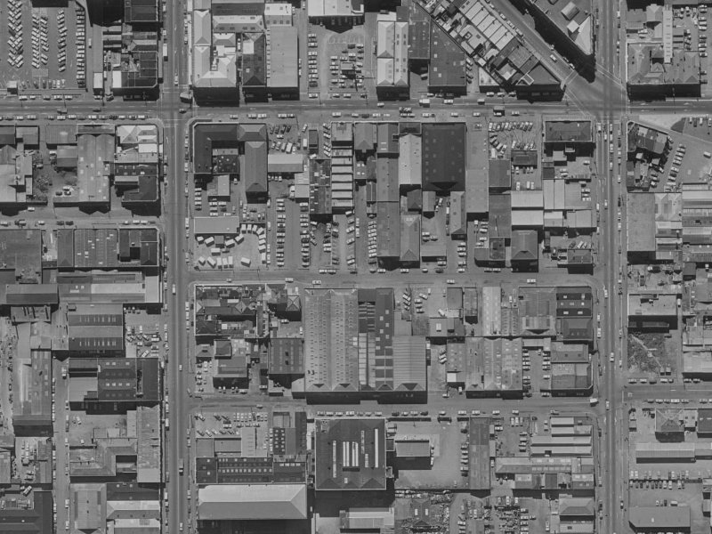 17 Southwark Street from the air, 1970-1974