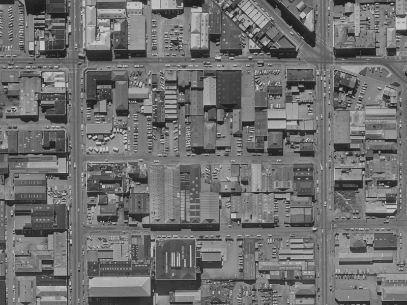 Southwark Street from the air, 1970-1974