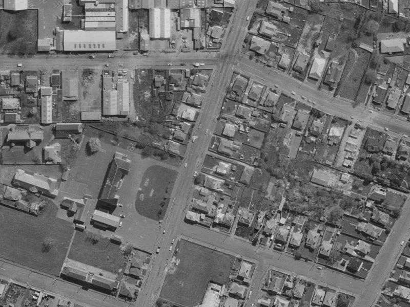 48 Nursery Road from the air, 1970-1974