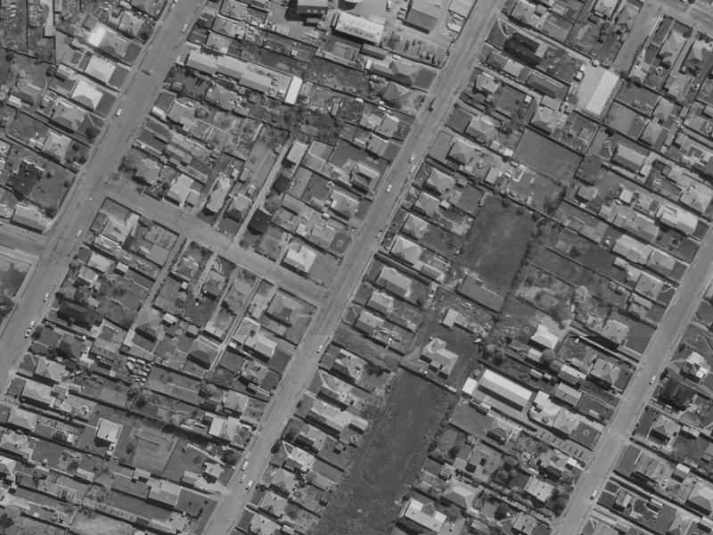 79 Inglis Street from the air, 1970-1974